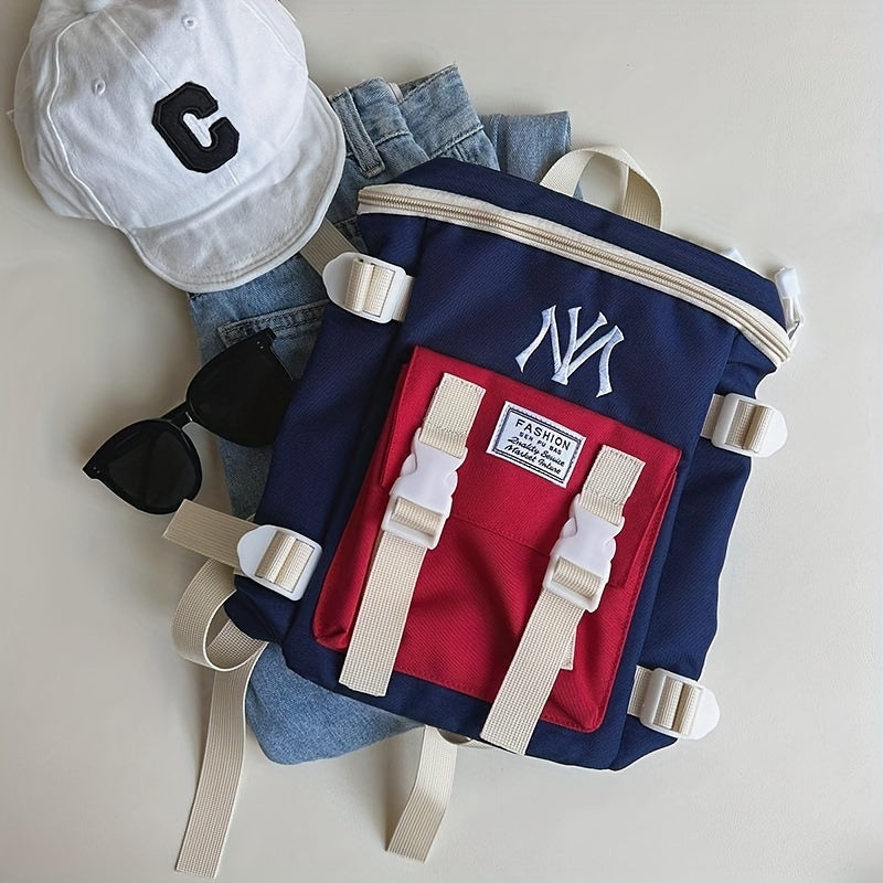Kids Casual Backpack Camouflage Travel Backpack Canvas School Bag