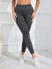 Leopard Print Yoga Tight Pants Women's Leggings