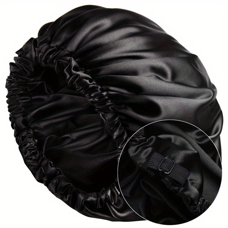 Double Layered Large Lace Sleeping Cap Bath Cap