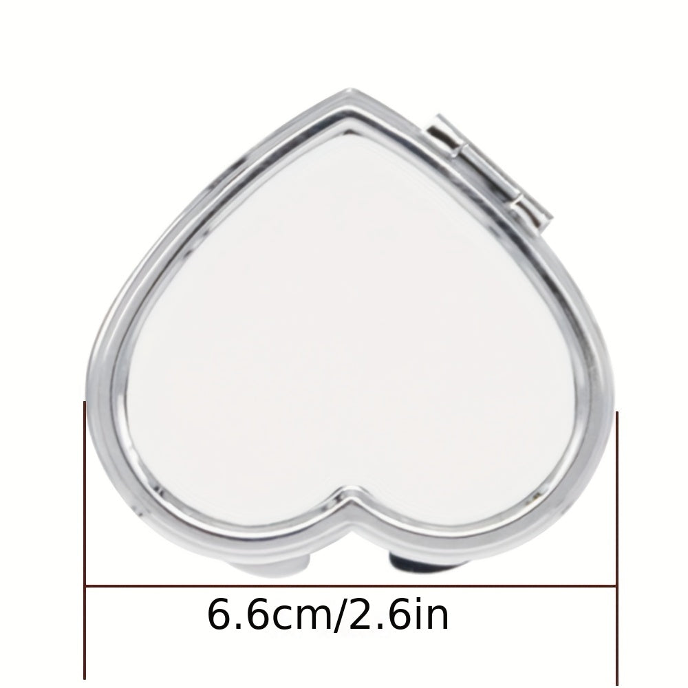 12pcs Sublimation Blank Mirror with Aluminium Plate & Glue