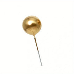 20pcs Golden Silvery Ball Cake Topper for Birthdays and Weddings