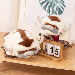 Flying Ox Apai Plush Toy Soft Stuffed Animal Cartoon Figure for Home Decor