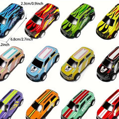 5pcs Alloy Toy Cars Mini Toy Cars Children's Car Models Ornaments