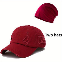 2 Unisex Adjustable Baseball Cap Outdoor Sport Sunshade Casual Hat