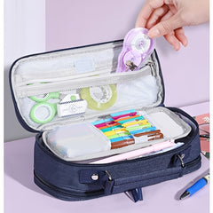 Large Capacity Multifunctional Pen Bag for School Students