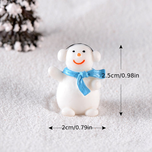 Santa Claus Snowman Christmas Accessory Micro Landscape Socks Gift