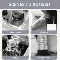 Aluminum Foil Tape 10M High Temp Resistant Sticker