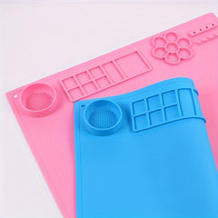 Silicone Painting Pad for DIY Resin Craft Making Casting