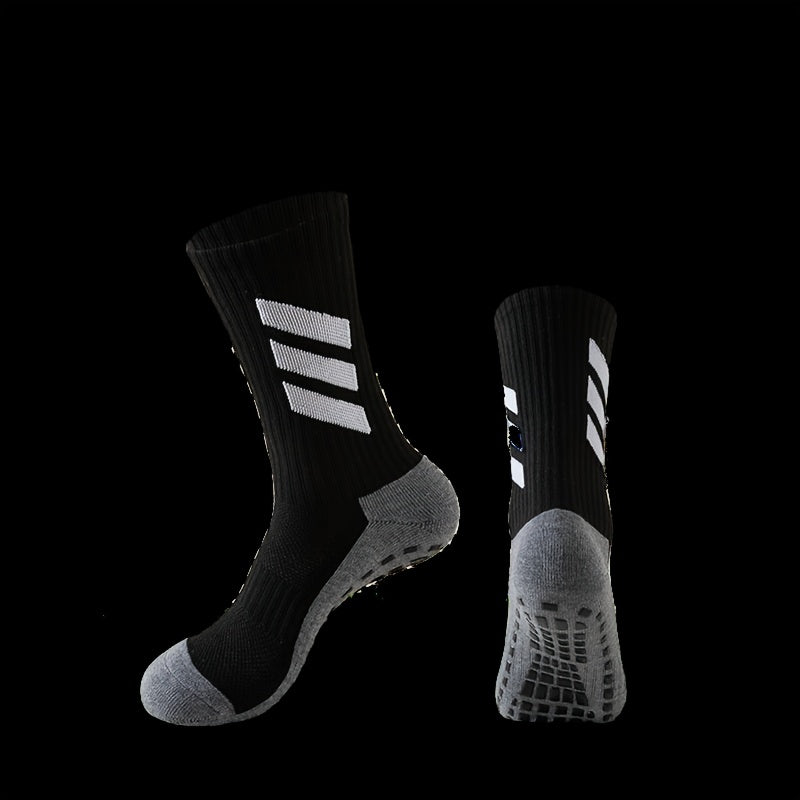 3 Pairs Anti Slip Sweat Absorbing Socks for Running Training