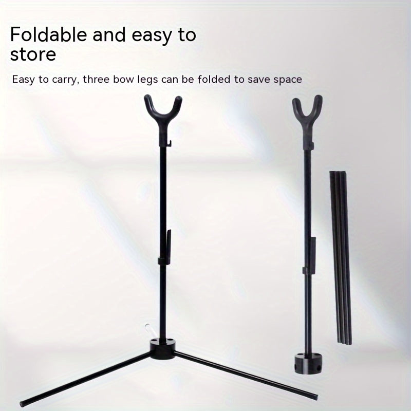 Foldable Arch Stand Recurve Bows Holder Lightweight