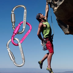 Metal Hanging Buckle Camping Carabiners