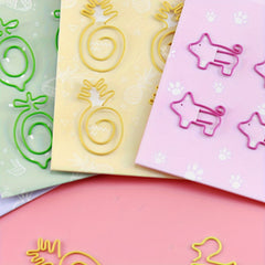 Exotic Carrots Spiral Clips Pack of 4 Randomly Sent