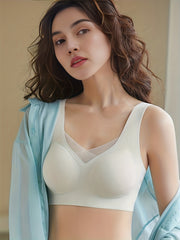 Mesh Wireless Bra Full Coverage Comfy & Breathable