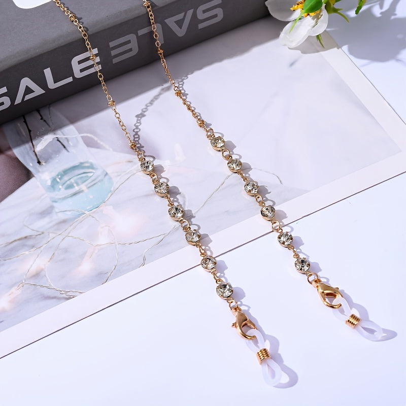 Metal Glasses Chain with Big Pendant for Ladies