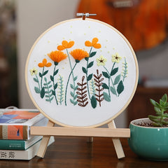 DIY Beauty 3D Floral Embroidery Kit for Beginners