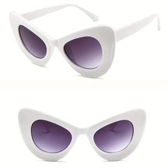 Y2K Cat Eye Sunglasses Gradient Lens UV400