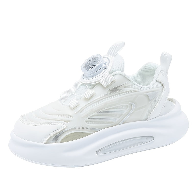 Boys Striped Closed Toe Sneakers Anti Skid Walking Shoes