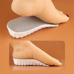 Invisible Height Increase Insoles Soft Elastic Arch Support Breathable Insoles