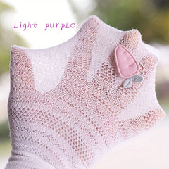 Girls Carrot Anti Mosquito Mesh Leggings Breathable Comfortable Socks For Kids