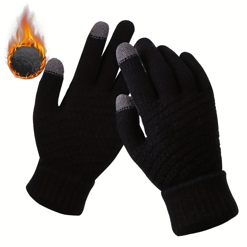 Winter Cycling Gloves Touch Screen Warm for Outdoor Activities