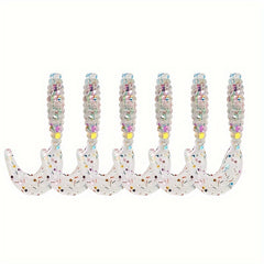 10pcs Soft Lure Twister Tail Fishing Bait Fishing Tackle