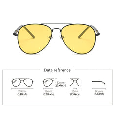 Pilot Polarized Sunglasses Men Women Driving Retro Sun Glasses