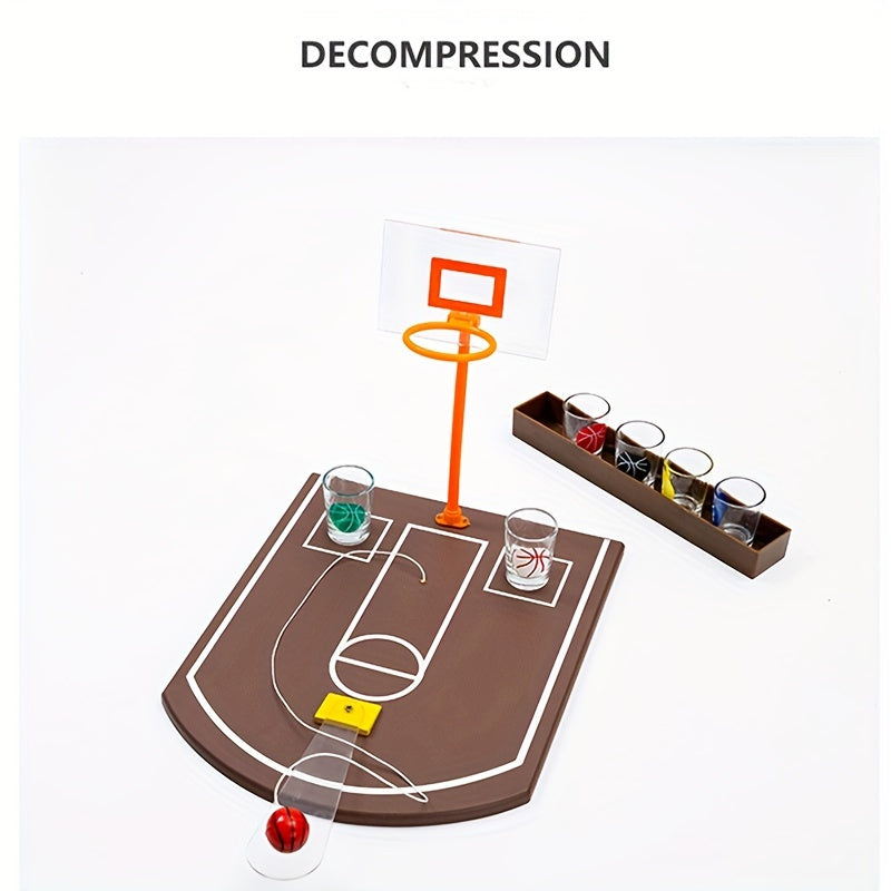 Desktop Mini Basketball Game for Party Drink Games Family Gathering