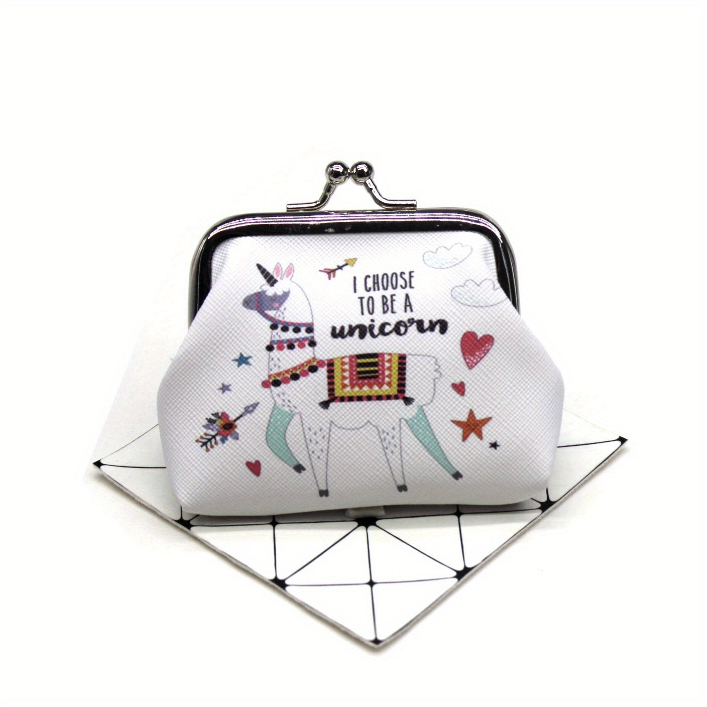Cartoon Animal Print Coin Purse For Girls