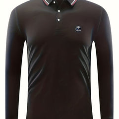 Angry Panda Men's Printed Lightweight Polo Shirt