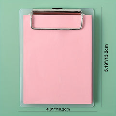 Clipboard Folio With Notepads Mini Clipboard Folder Portable Clipboard Notebook