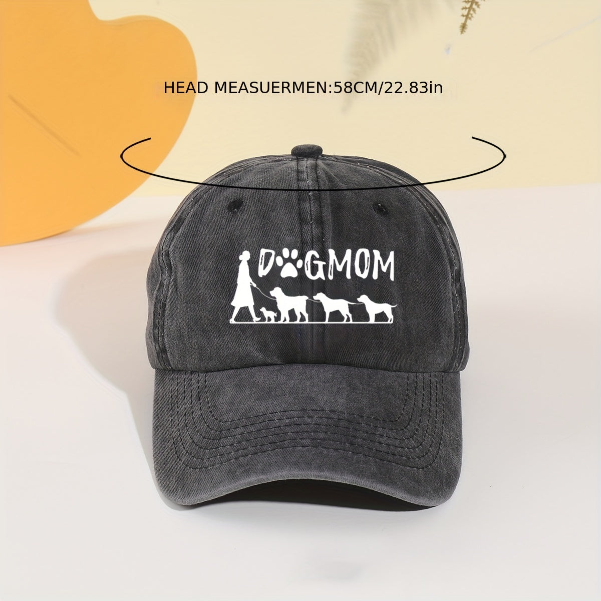 Stylish Unisex Dog Mom Baseball Cap for Outdoors