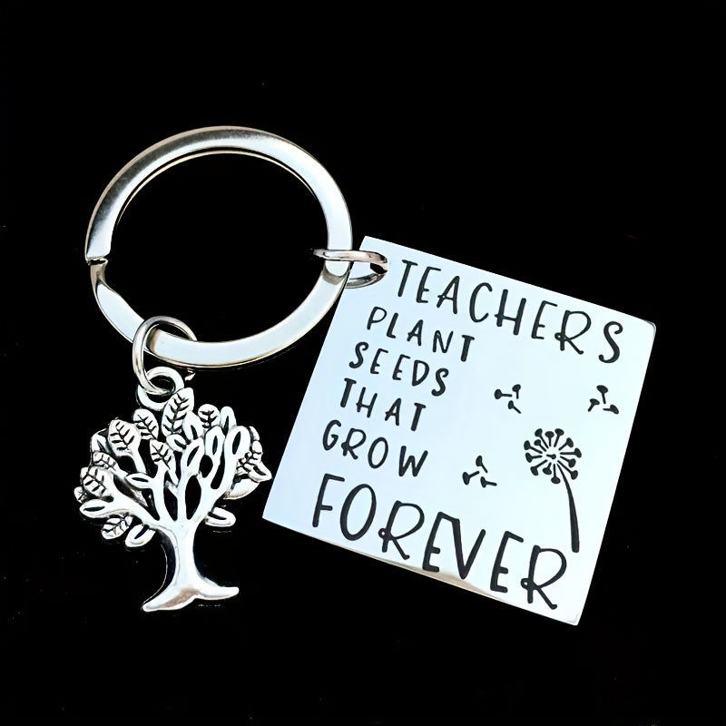 Tree Of Life Charm Keychain - Teacher's Gift