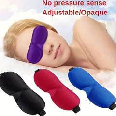 Ultra Soft 3D Eye Mask for Travel Night Shift Yoga Meditation