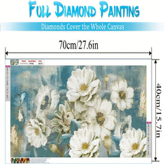Large Flower Pattern Diamond Painting Kit
