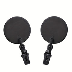 2pcs 360 Rotatable Bike Mirror for Mountain & Road Bikes Safety Visibility