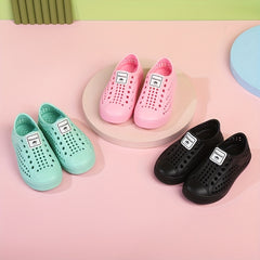 Kids Low Top Solid Rain Boots Waterproof Shoes
