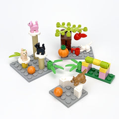 Animal Building Blocks Cat Blocks Kitten Toy for Kids