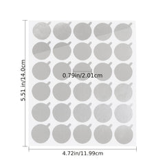 Disposable Eyelash Extension Adhesive Aluminum Foil Glue Pallet Sticker Pads