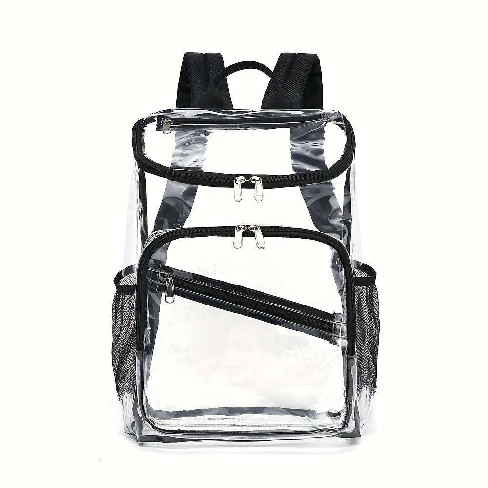 Clear Waterproof Sports Backpack Heavy Duty PVC Bag