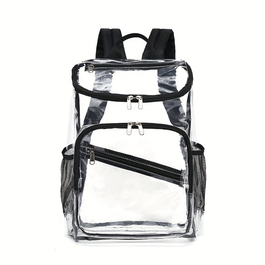Clear Waterproof Sports Backpack Heavy Duty PVC Bag