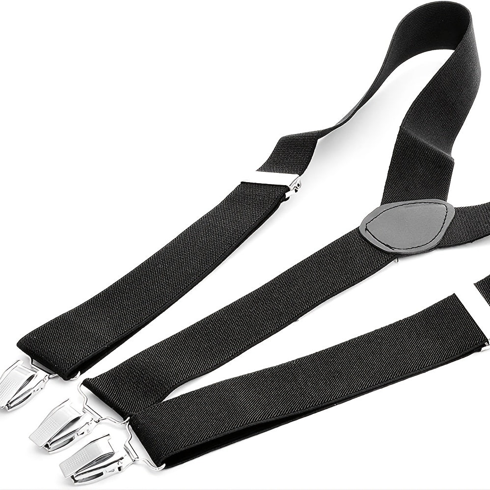 Adjustable Elastic Y Back Men's Suspenders