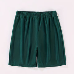 Quick Dry Swim Trunks for Men Summer Beach Pool Solid Stretch Comfort
