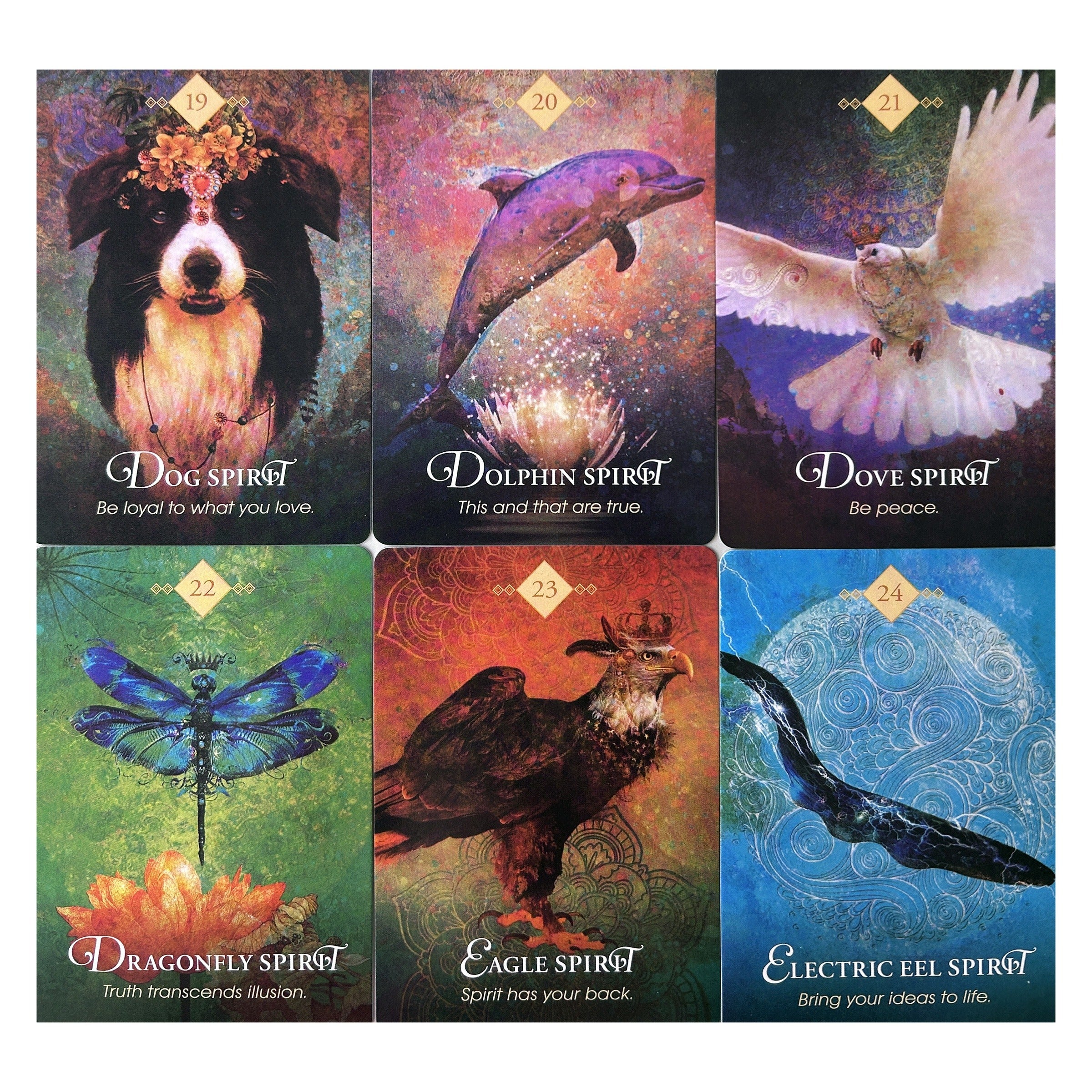 Vintage Oracle Cards & Outdoor Board Games Set