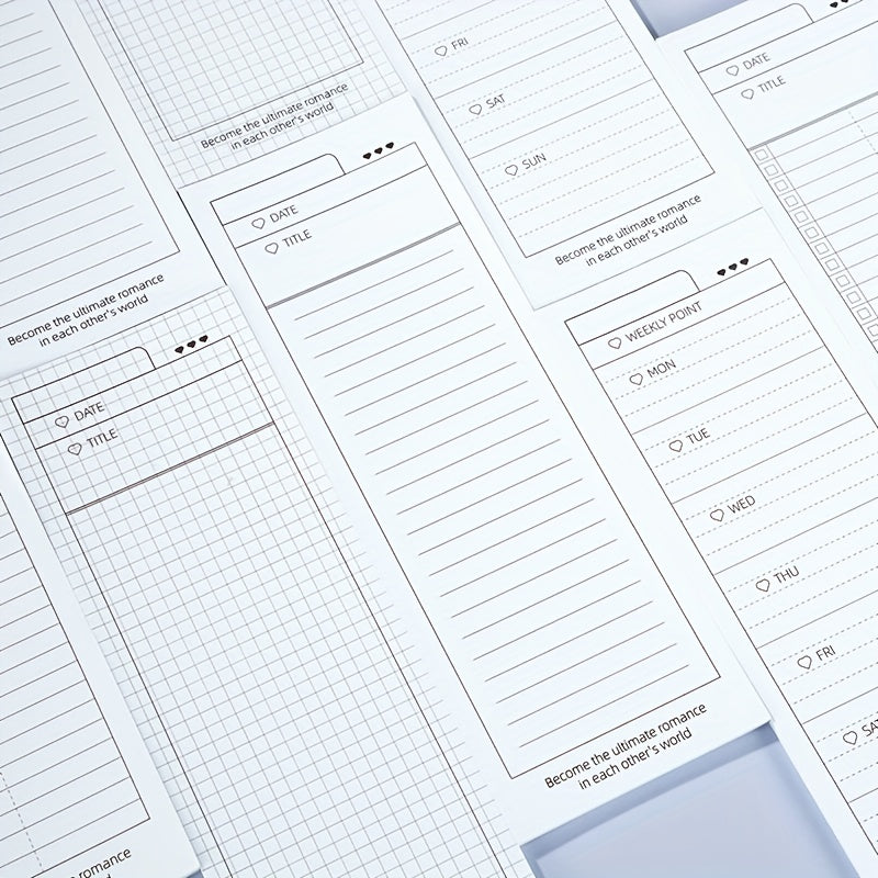 Student Note Book B5 Minimalist Non Adhesive Note Paper
