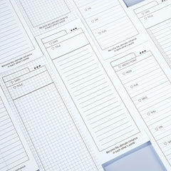 Student Note Book B5 Minimalist Non Adhesive Note Paper