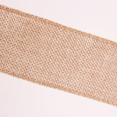 DIY Christmas Ribbon Hemp Iron Wire Edge Webbing 1.96ft