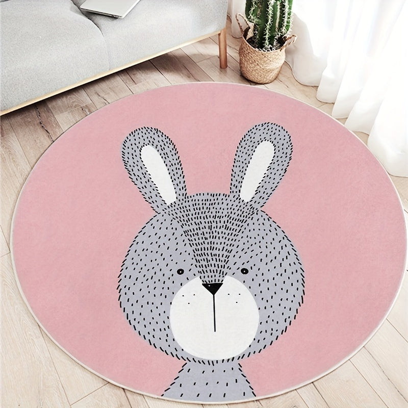 Cute Cartoon Water Absorbent Crawling Mat for Babies and Toddlers