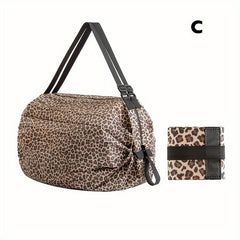 Portable Foldable Shopping Bag Large Capacity Multipurpose Storage Bag