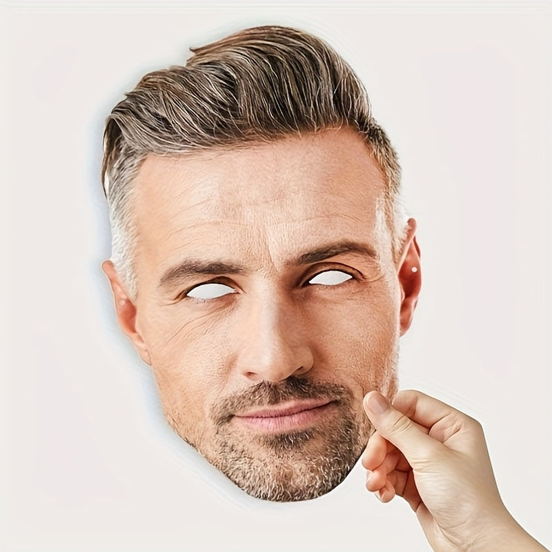 Customizable Cartoon Character Face Mask for Birthday Party Favors