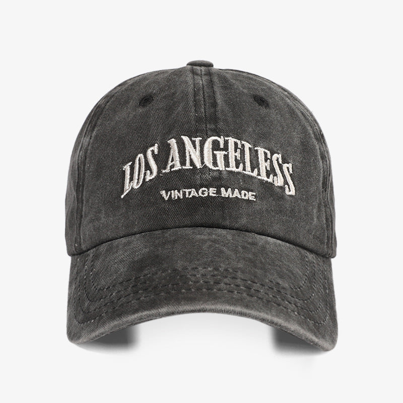 Los Angeles City Hat Baseball Cap Letter Embroidery Vintage Dad Hat